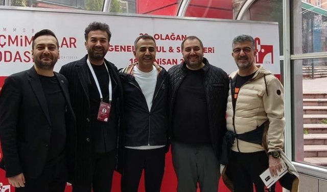 İçmimarlar Odası Genel Merkezinde Antalya etkisi: Üç isim yönetimde