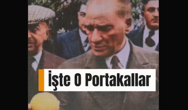Cumhuriyet fabrikaları Antalya’nın portakalları sayesinde mi yapıldı? Ünlü şef anlattı…