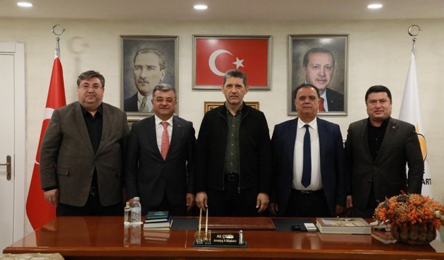 AESOB Başkan Adayı Mehmet Ali Alkan'dan kritik ziyaret