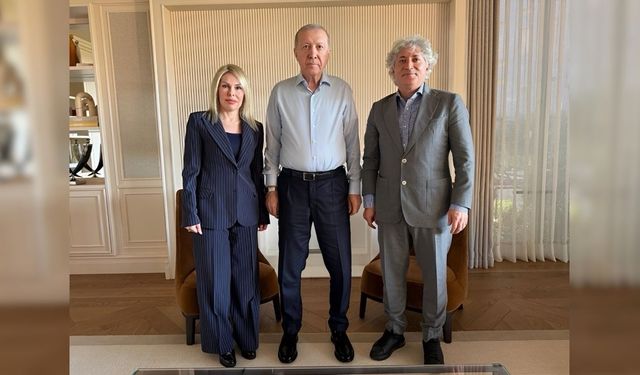 Özlenen - Ömer Özkan çifti Erdoğan’a sunum yaptı: Akdeniz'e dev sağlık hamlesi