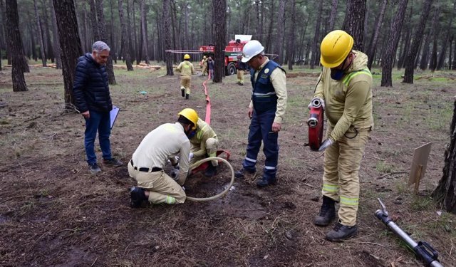 Orman kahramanları Döşemealtı’nda yarıştı