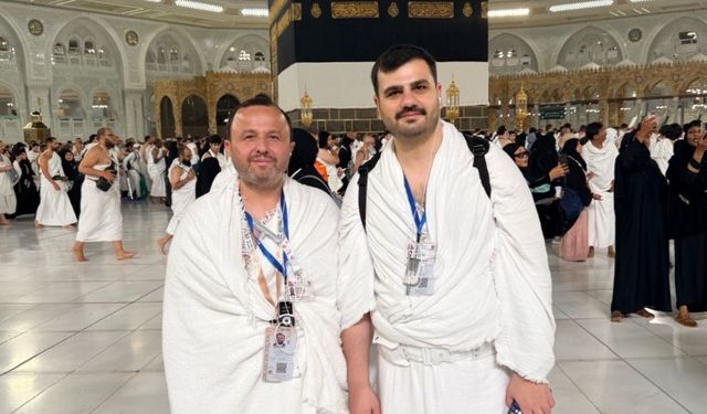 AK Partili İbrahim Ethem Taş, Kurban Bayramı'nı Mekke'de geçirdi