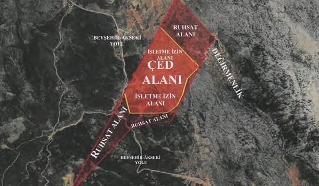 Akseki halkından maden projesine itiraz var