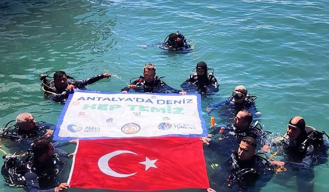 Manavgat'ta deniz artık hep temiz!