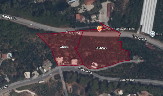 Alanya'da iki değerli arazi satışa çıkıyor!