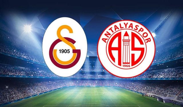 Trendyol Süper Lig: Galatasaray: 0 - Antalyaspor: 1 (İlk yarı)