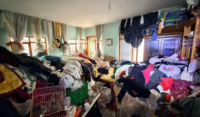 Kepez’de çöp eve müdahale! Apartman sakinleri rahat nefes aldı
