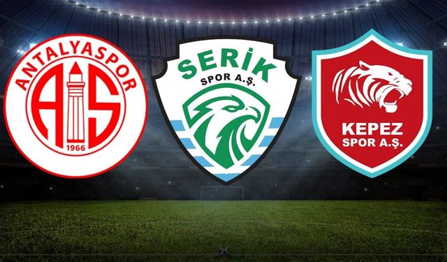 Antalya, futbolda küme düştü: 3 takım, aynı son