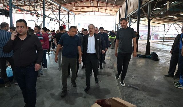 Mesut Kocagöz bayram denetiminde