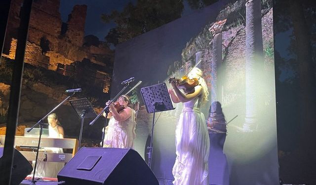 3 bin yıllık Syedra Antik Kenti'nde notalar yükseldi