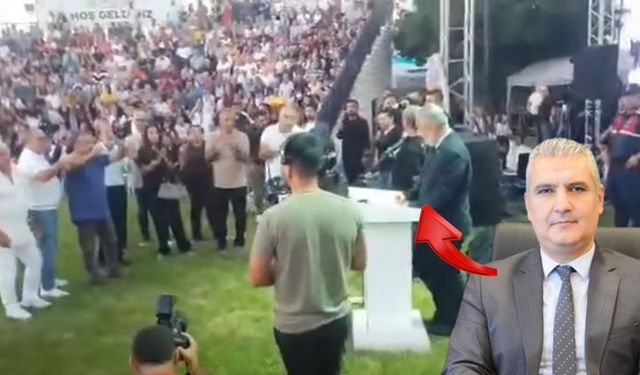 Elmalı Abdal Musa Şenlikleri'nde Kültür Bakanlığı temsilcisine protesto