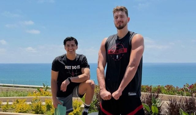 Milli basketbolcu Alperen Şengün Antalya’da