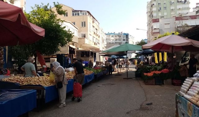Antalya’da fiyatlar düşüyor, pazar çantaları doluyor