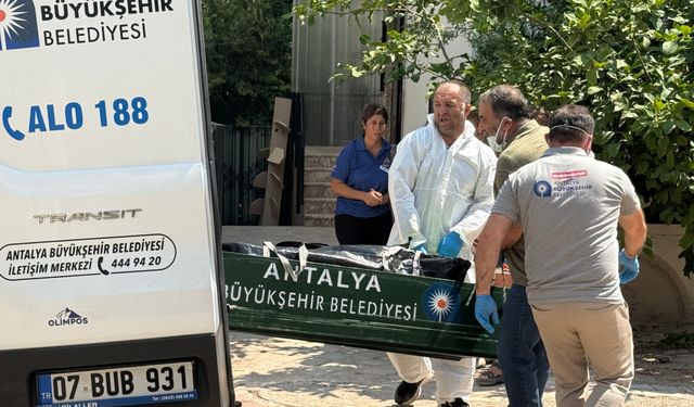 Konyaaltı'nda evinde ölü bulundu: En son Çarşamba günü görülmüş