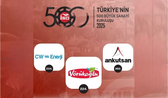 Antalya'nın üç devi Türkiye'nin ilk 500'ü arasında