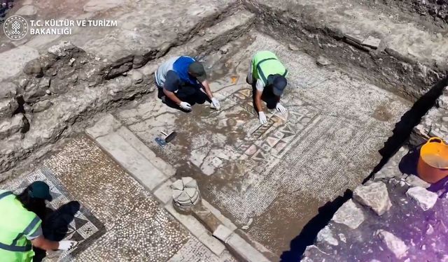 Antalya’da Roma Dönemi'ne ışık tutan büyük keşif