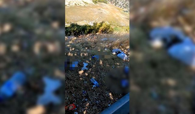 Çayağazı Plajı'nı çöplüğe çevirdiler