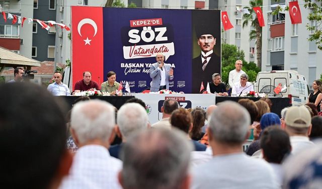 Kepez’de “Söz vatandaşta”: Hizmetler anlatıldı, talepler yerinde dinlendi