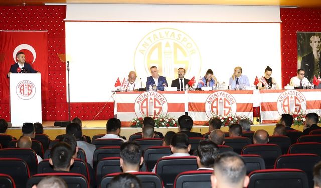Antalyaspor A.Ş Genel Kurul'a gidiyor! Yönetim borçlanma yetkisi isteyecek
