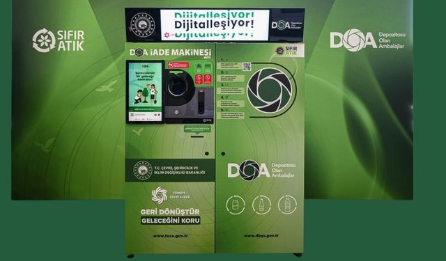 Pet şişe, cam şişe, kutu içecek... DOA ile Antalya'da hepsi paraya dönüşüyor
