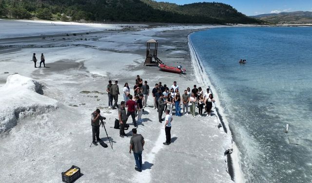 Salda Gölü, geleceğin ormancılarına laboratuvar oldu!