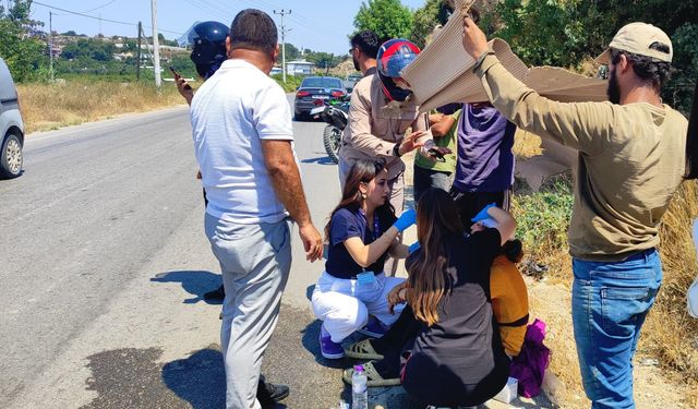 Aksu Belediyesi’nden hayat kurtaran müdahale!