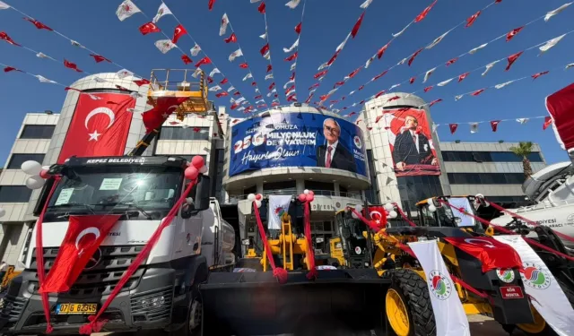 Kepez Belediyesi’nden 250 milyon liralık filo yatırımı