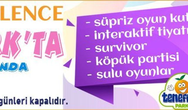 MURATPAŞA BELEDİYESİ TENEFFÜS PARK DUYURUSU