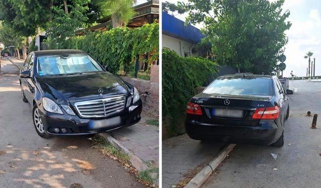 Antalya'da yabancı plakalı araçların kaldırım işgaline büyük tepki!
