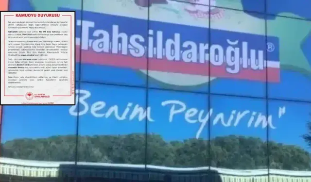 Tahsildaroğlu'na ceza! Ürünler piyasadan toplatılıyor