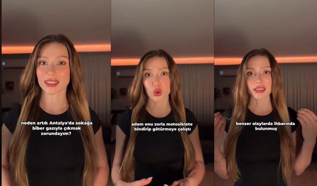 Antalya için dikkat çeken çağrı: "Antalya'da biber gazıyla geziyorum"