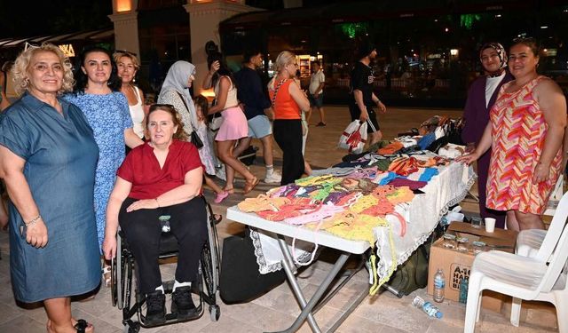 Kemer'de üreten kadınlar sahnede