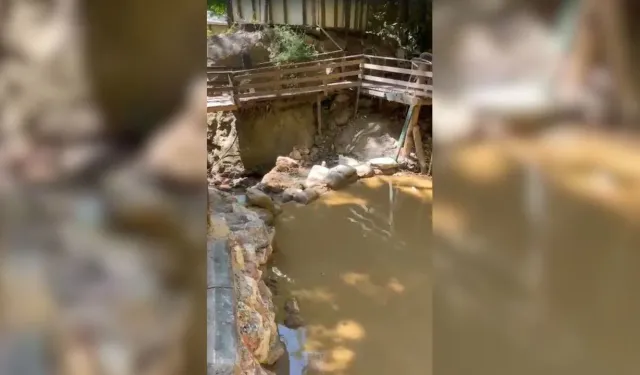 Alanya’da skandal! Atık sular dereye bırakılmış