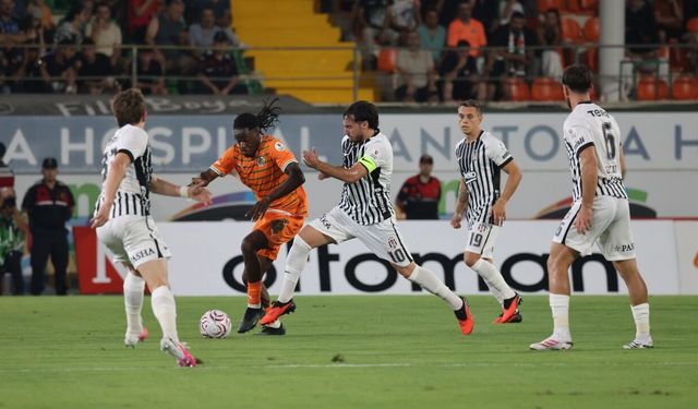 Alanyaspor Beşiktaş’a karşı yenilmezlik serisini 6 maça çıkardı