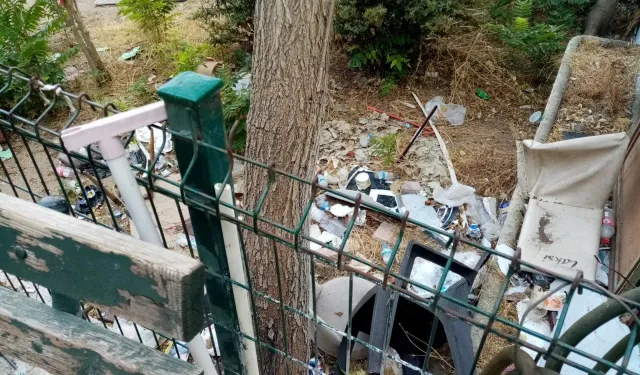 Antalya’da park icradan satıldı, çöplüğe döndü!