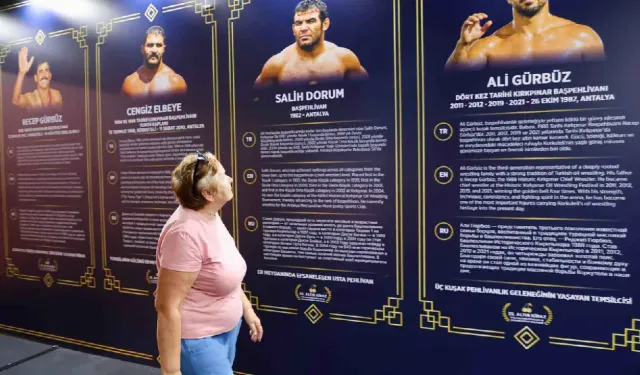 Antalya’da turistleri şaşırtan müze! Yağlı güreşin hikayesi burada