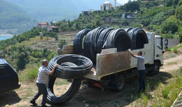 Antalya'da 5 ilçedeki tarım üreticisine can suyu