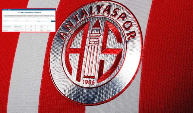 Antalyaspor'a kötü haber! FIFA resmen transfer yasağını duyurdu