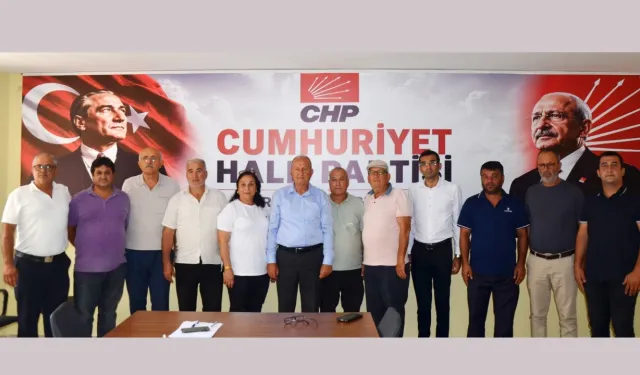 CHP Serik’te yeni yönetim göreve başladı