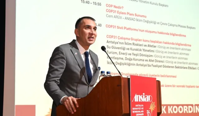 Antalya alarm veriyor! ANSİAD Başkanı Özbek kentleşme politikasını eleştirdi