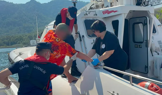 Fethiye açıklarında 100 kişiye kurtarma operasyonu
