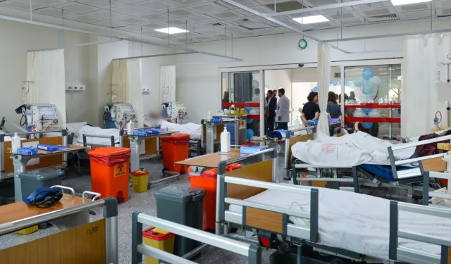 Kepez Devlet Hastanesi Diyaliz Merkezi 28 üniteyle hizmete açıldı