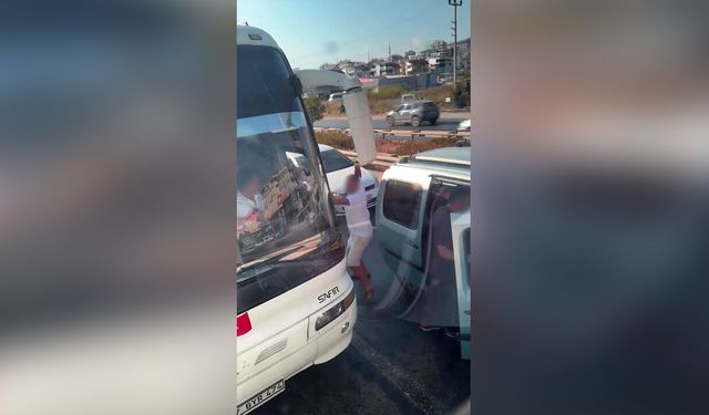 Antalya’da servis şoförüne saldıran şahsa rekor ceza
