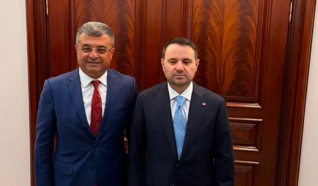 Mehmet Ali Alkan’dan Adalet Bakanı Akın Gürlek'e ziyaret