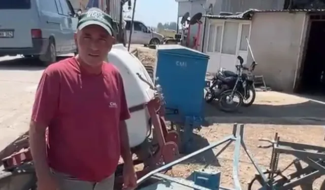 Antalya’da ilginç kaza: Tarım aletlerine çarpan araç çekiciyle kaçırıldı