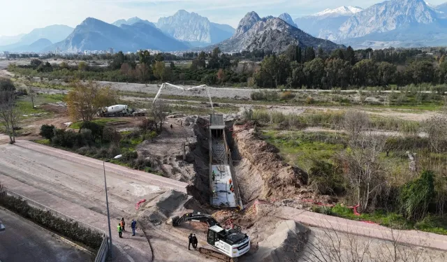 Antalya’da yağmursuyuna kalıcı çözüm için 787 milyon TL harcandı