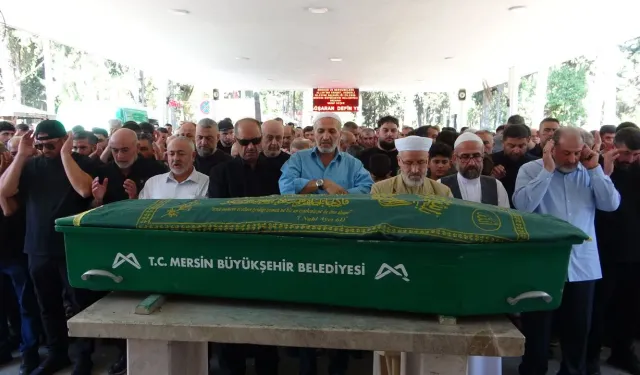 Belçika’da vurulan 4 çocuk babası Mersin’de toprağa verildi