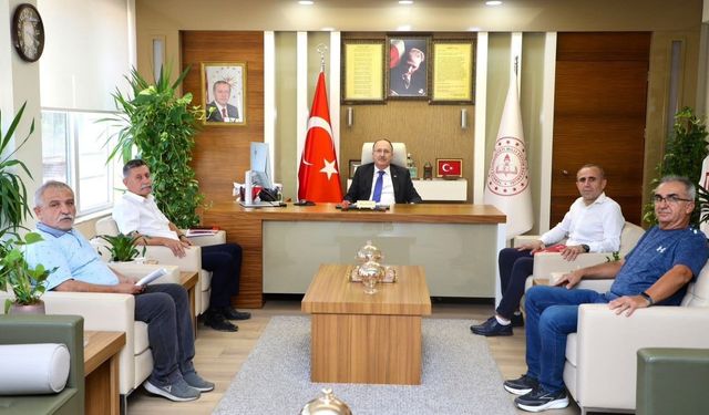 Eğitim-İş Antalya’dan İl Milli Eğitim'e ziyaret: "Nitelikli eğitim"  öne çıktı