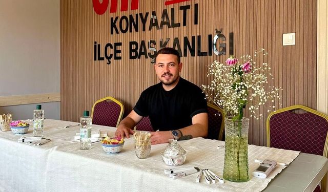 CHP Konyaaltı Gençlik Kolları’nda Ertan İpek dönemi