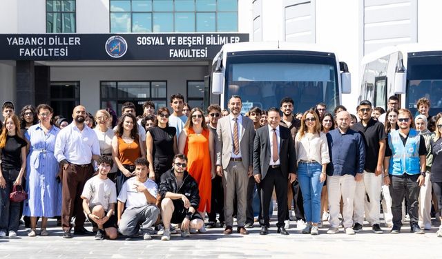 Manavgat’ta üniversite öğrencilerine "Hoş Geldin" programı